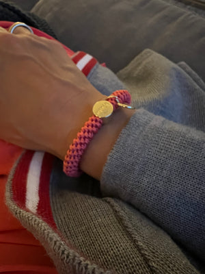 Haargummi in pink