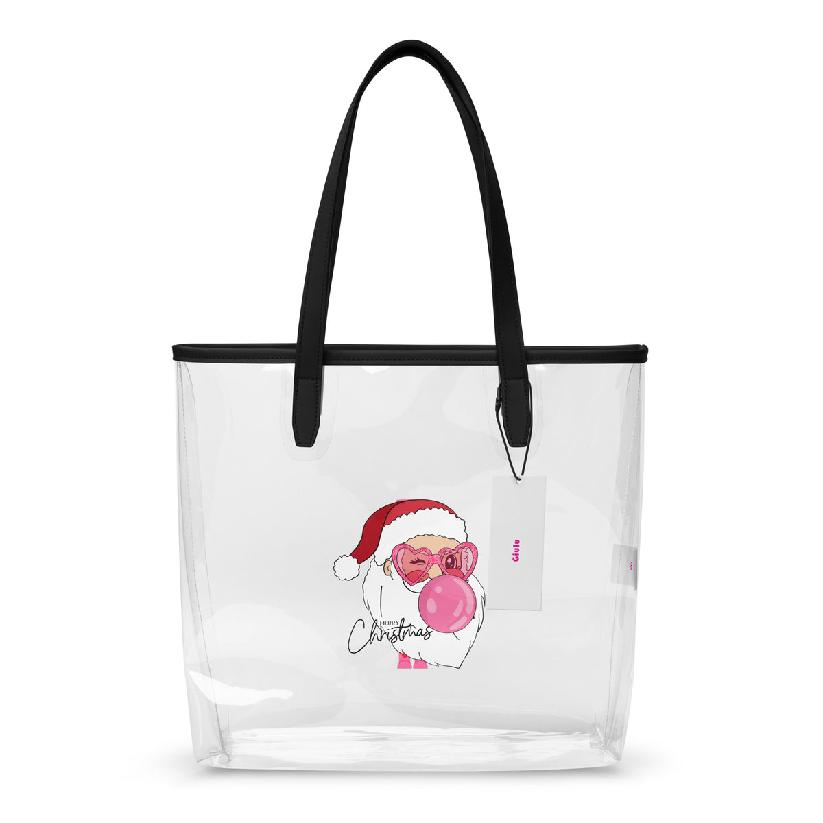 Giulu Transparente X-Mas Tote Bag – Vorderansicht