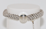 Haargummi mit silber in silber glitzer